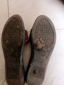 Woven Brown Slides
