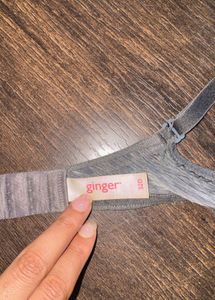 Comfortable Tshirt Grey Bra