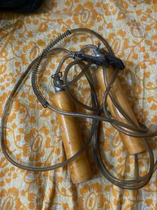 Vintage Wooden Handle Jump Rope