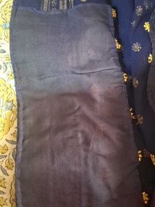 Beautiful chiffon saree with sequins..