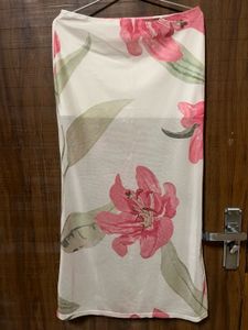 Floral Print Maxi Skirt
