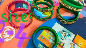 Thread bangles &amp; fancy bracelets