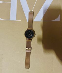 Timex Chronograph Watch - Rose Gold Tone