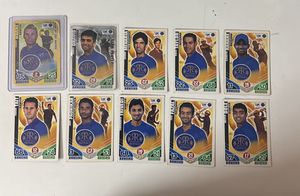 RR 2011 cards with gold and silver