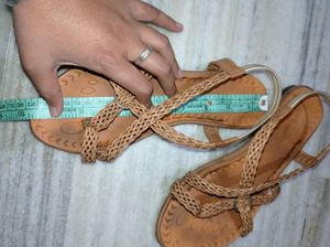 Braided Strappy Sandals
