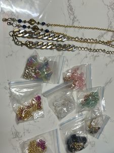 Assorted Jewelry mask Chains  Lot