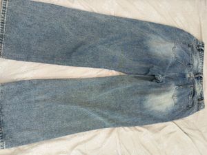 Light Wash Wide Leg Jeans
