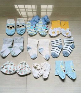 Baby Socks and Mittens Set