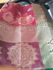 Vibrant Floral Saree