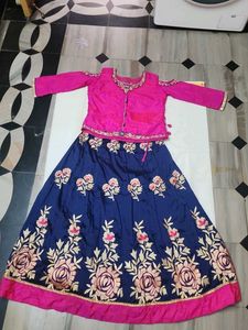 Floral Embroidered Lehenga Skirt