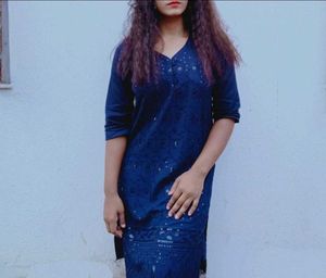 Elegant Blue Chikankari Kurta