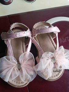 Cute Pink Bow Sandals