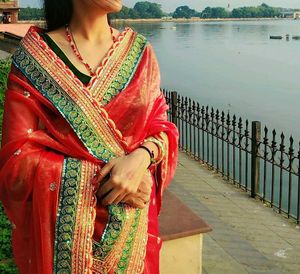 Elegant Pink Saree