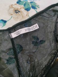 Victoria's Black Seamless Thong