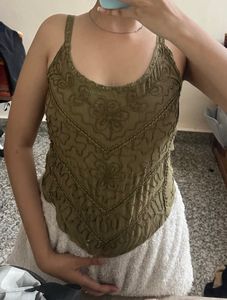 Y2K bohemian top / kurti