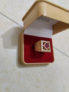 Elegant Men's Statement Ring