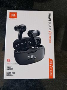 JBL Wave Beam Wireless Earbuds - Brand New!