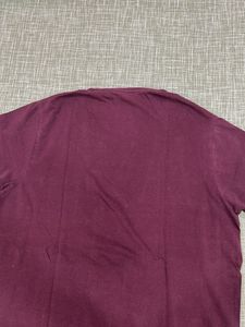 Horizon Burgundy Pocket T-Shirt