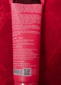 UBlK Glutatine Skin Lightening Face Wash