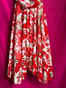 Floral Print Maxi Dress