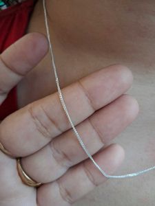 Elegant Silver Chain Necklace
