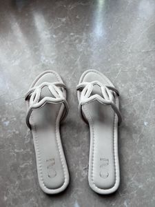 Stylish Heart Flat Sandals