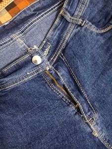 Women's Blue Wide Leg Jeans