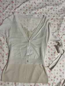 white shrug