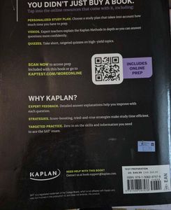 Kaplan SAT Total Prep 2026 Study Guide