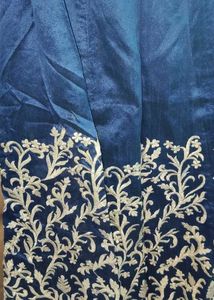 Embroidered Blue lehnga