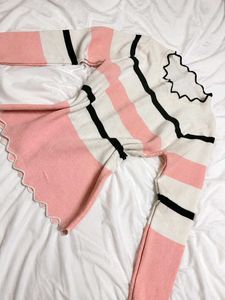 Striped Bell Sleeve Top