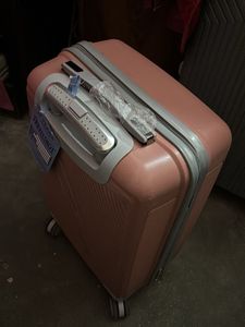 Stylish Rose Gold Travel Suitcase