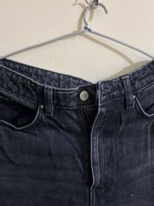 Classic Black Denim Jeans