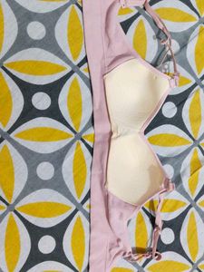 Soft Pink Comfort Bra