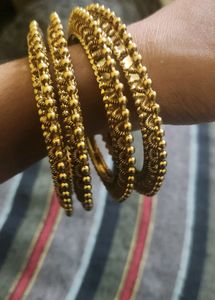 Premium Quality Golden Kada Bangals