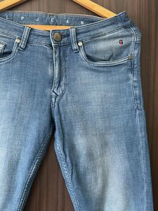 Men's Blue Wash Denim Jeans