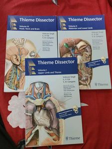 Thieme Dissector - Anatomy Book Set