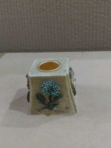 Vintage Cube shaped Decorative Candle Holder