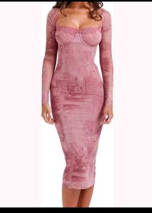 Newme Lace Trim Dress💗
