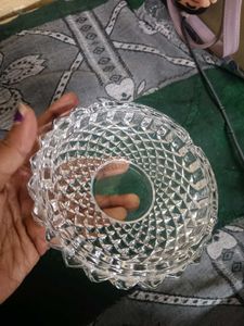 Crystal Glass Decorative Bowl