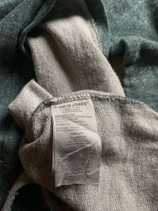 Men's Teal Heathered Long Sleeve Sweater