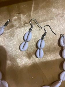 Boho Cowrie Shell Jewelry Set