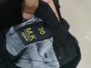 Black Cargo Pants with Cutout Detail