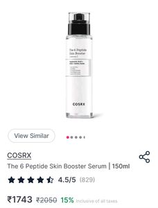 COSRX The 6 Peptide Skin Booster