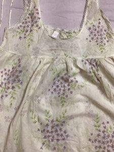 Victoria’s Secret Cinch waist 100% cotton babydoll
