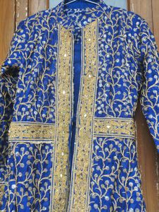 Stylish Heavy Work Shrug And Kurta 🌸