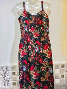🔥 BUY 1, GET 1 FREE 🔥Black Floral Dress