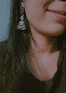 Ethnic Afghan Women Oxidised Earings