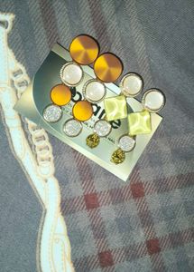 Stylish Mixed Media hair clips Set