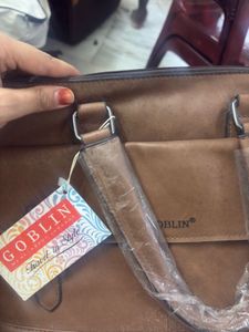 Goblin Brown Laptop Bag